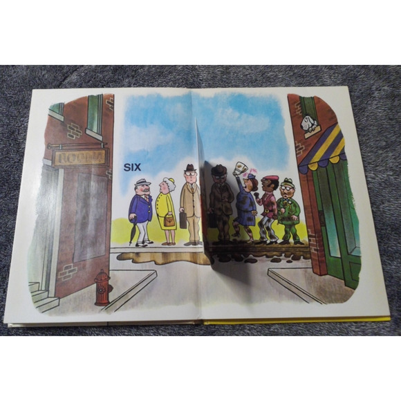 Vintage Sesame Street Pop-Up - The Counting Book. Paper Engineering by Ib Penick - Picture 5 of 8